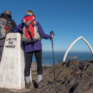 S10 North Berwick Law summit