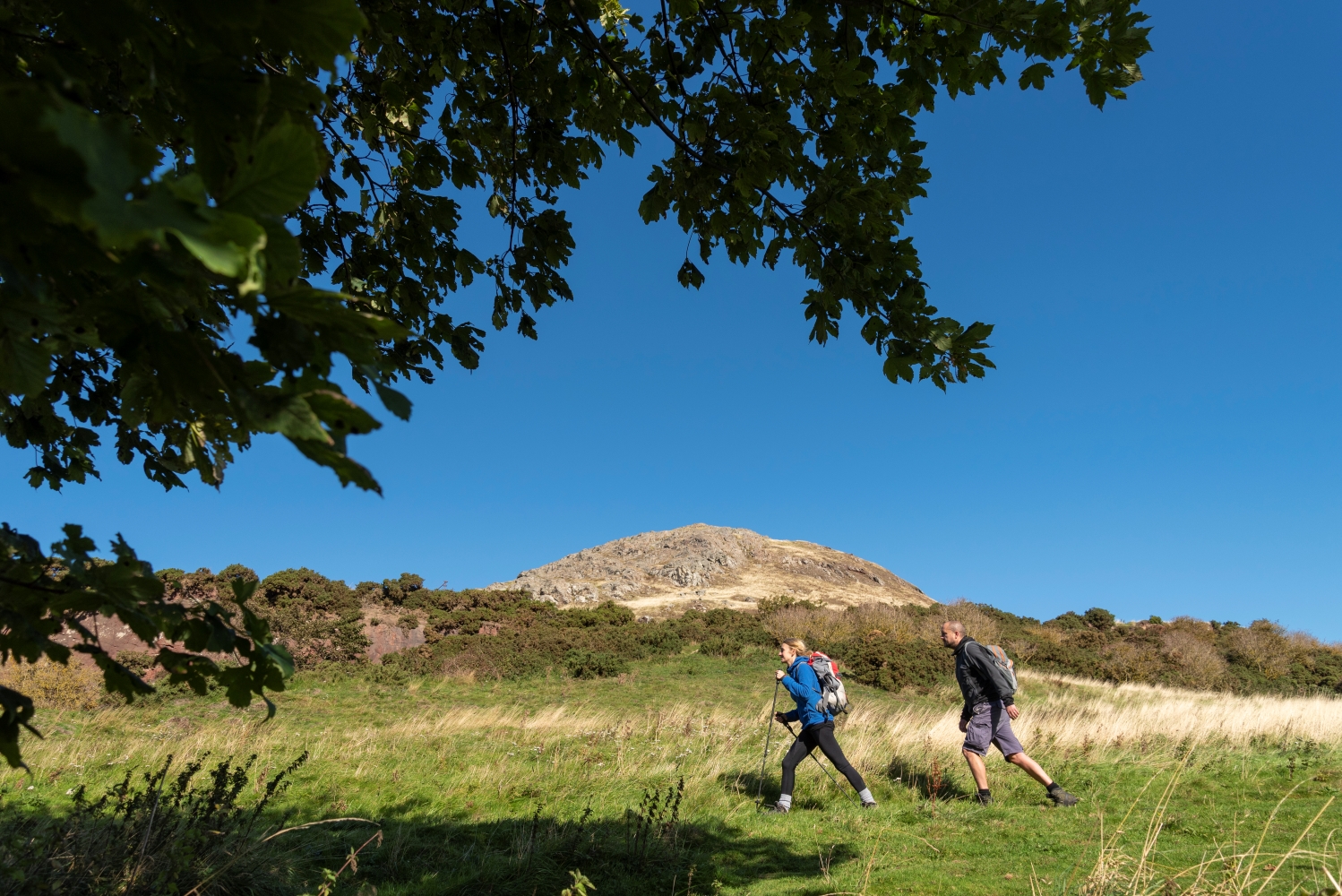 S10 North Berwick Law base walkers