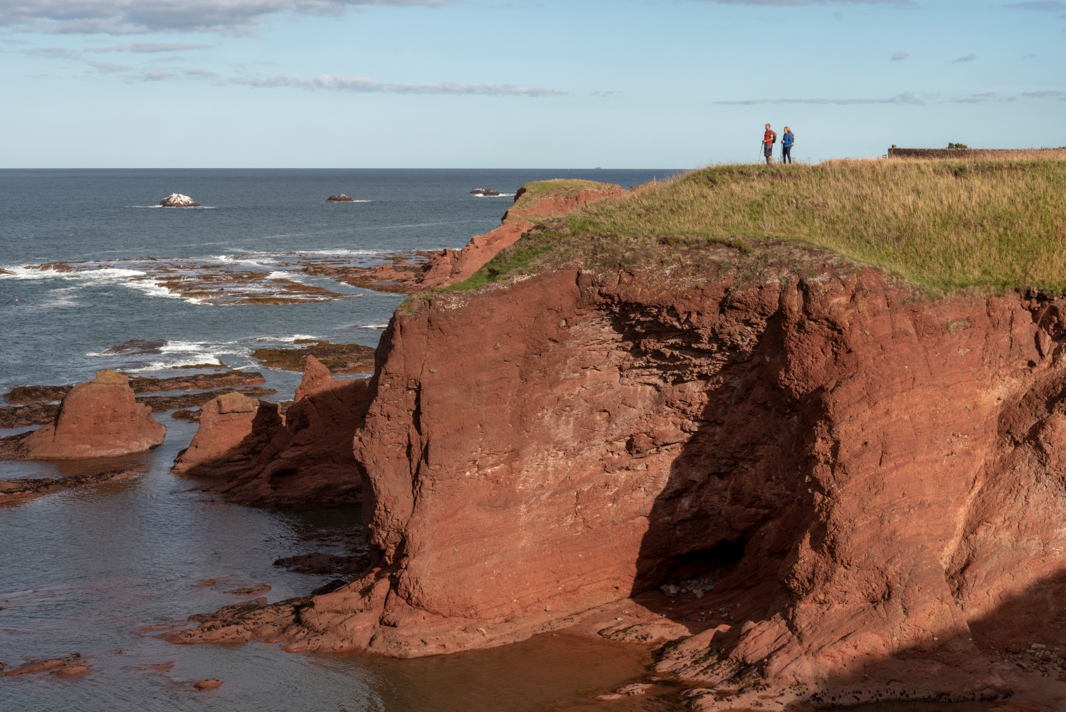 S10 Dunbar cliff walkers